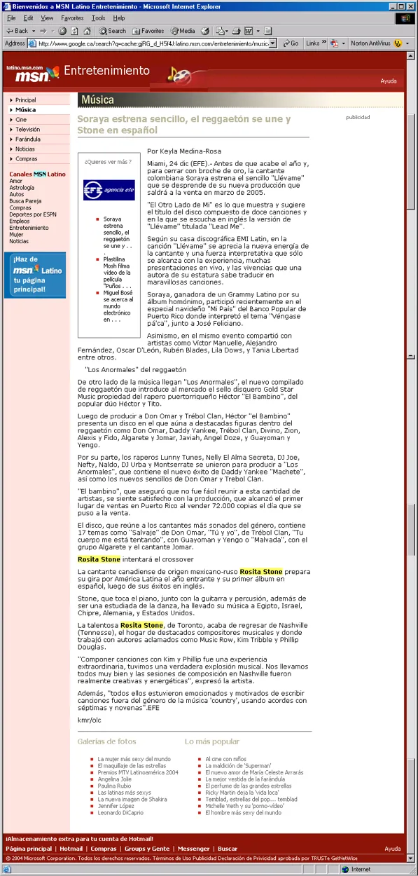 Historical press clipping: msn.jpg