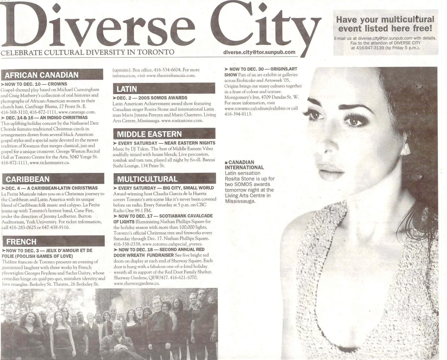 Historical press clipping: rosita-awards-toronto-sun-diverse-city-2.jpg