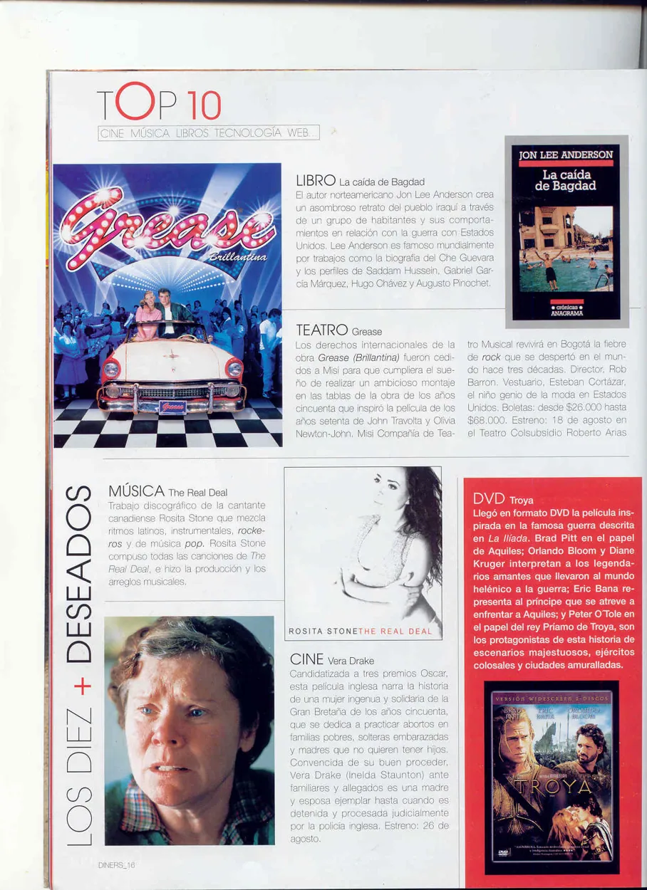 Historical press clipping: rosita-diners-revista.jpg