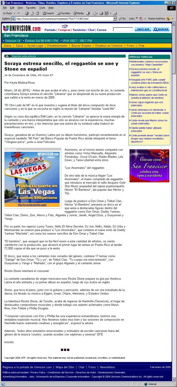 Historical press clipping: univision.gif